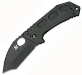 Ka-bar Knives Fin Folding Frame Lock Knife with Hawkbill Tanto Plain E