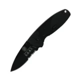 Smith & Wesson S&W S.O.R.T. Knife with Black Aluminum Handle and Black