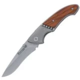 Magnum by Boker Liner Lock Knife with Wood Handle