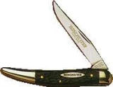 Winchester 3 1/2" 1-Blade Toothpick Knife with Black Jigged Delrin Han