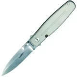 Ka-bar Knives Bob Dozier Thorn Folder, Gray Alumite Coated Handle, Pla