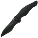 Kershaw Knives K.O. Spec Bump, Black G10 Handle, Black Blade, Plain