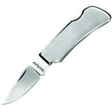 Kershaw Knives 1.75" Plain Edge Stainless Handle Pocket Knife