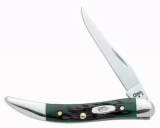 Case Cutlery Small Texas Toothpick Bermuda Green Pocket Knife