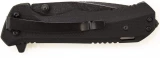 Schrade SCH501S Liner Lock Folding Knife w/ Partially Serrated Drop Point Blade & G-10 Handle