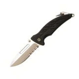 Ontario Knife Company XR-1, Black Folder, Serrated