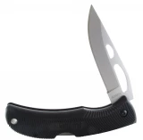 Schrade MA4 Folder with Black Rubber Handle, Clip Point Blade and Shea