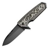 Hogue EX-02 3.5 in. Tactical, Spear, G10,  Black Gray