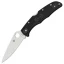 Spyderco Endura 4, 3.75" Flat Ground Blade, Black FRN Handle - C10FPBK