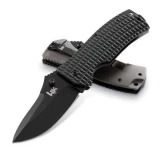 Heckler & Koch 14201BT Conspiracy Folding Knife 3.6" Black Plain Blade