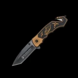 United Cutlery United Silent Attack Assisted Opening Folder Brown