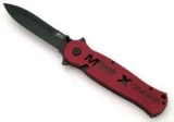 MTech USA Xtreme Red Handle Folding Knife