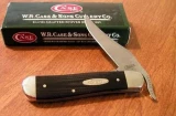 Case Cutlery Russlock Black G-10 Handle Single Blade Pocket Knife