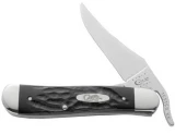 Case Cutlery Rough Black Jigged Synthetic Russlock