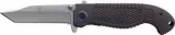 Smith & Wesson Rubber Coated Steel Liner Knife with Plain Edge Tanto Blade