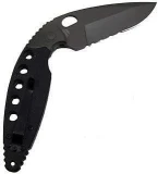 Ka-bar Knives TDI Folder,Serrated Single Blade Pocket Knife