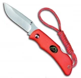 Outdoor Edge Mini Blaze Pocket Knife with Orange Kraton Handle