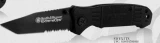 Smith & Wesson Extreme Ops Pocket Knife with Partially Serrated Notche