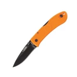 Ka-bar Knives Dozier Mini Folder, Blaze Orange Zytel Handle, Black Blade Po