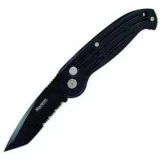 Magnum by Boker Tanto Folder with Black Serrated Blade