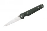 Bear OPS Stiletto Folding Knife- Black Handle