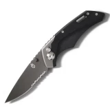 Gerber Contrast AO Folder with Black G-10 Handle and Black Combo Blade