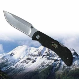 Outdoor Edge Grip-Lite Pocket Knife with Black Kraton Handle