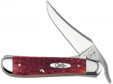 Case Cutlery Russlock CV Dark Red Single Blade Knife