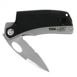 Tool Logic SL Pro 2 Bead Blast Knife with Flashlight, Firesteel