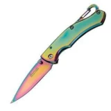 Magnum by Boker Rainbow I Knife with Rainbow Handle and Blade, Plain