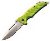 Ontario XR-1 Xtreme Rescue Knife, 3.375" N690Co Blade, Safety Green Zy