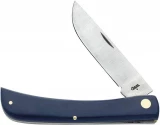 Case Cutlery American Workman Sod Buster, Blue Synthetic Handles, Bras