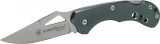 Smith & Wesson 24-7 Single Blade Folder Pocket Knife w/ Clip, Gray Aluminum Handle