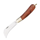 Fury Sporting Cutlery Hawk Bill, Wood Handle, Brass Lined Shackle, Pla