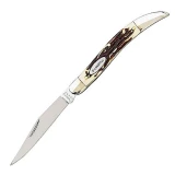 Mustang Knives Texas Toothpick, Delrin Handle, Plain, w/Pouch
