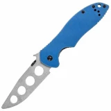Kershaw Knives E-Train, Blue G10/Steel Handle Single Blade Pocket Knif