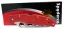 Spyderco Endura 4 Training Knife (Red FRN Handle, Plain Edge)