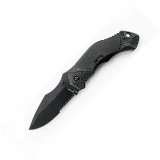 Schrade SCHA4BS M.A.G.I.C. Assisted 40% Serrated Black Clip Point Blade