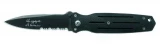 Gerber Black Mini Covert Folder, Serrated