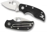 Spyderco Chicago Pocket Knife with G-10 Handle, Plain