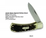 Schrade Uncle Henry 55UH Special Edition Bruin Pocket Knife