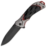United Cutlery Rampage Assisted Open Folder, Red/Black Handle