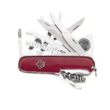 Fury Sporting Cutlery Pocket Multi Tool, Red Handle, 17 Implements, w/