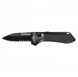 Gerber Highbrow Assisted 2.8 in Combo Black Aluminum Hndl 30-001525