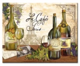 Counter Art Reserve Vintage Glass Cutting Board, 12 x 15