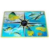 Tuna & Dorado Guy Harvey Cutting Board (8 x 12")