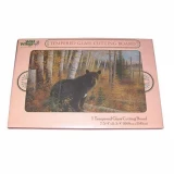 Bear Glass Cutting Board (8 x 12")"