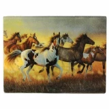 Rivers Edge Products Running Horses Cutting Board