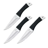 United Cutlery Triple Set Throwing Knives with Cord Wrapped Handle and Sheath