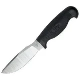 Case Cutlery Lightweight Drop Point Hunter, Black Handle, Leather Shea